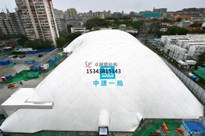 全封閉充氣膜結構倉儲可節省近50%建造成本